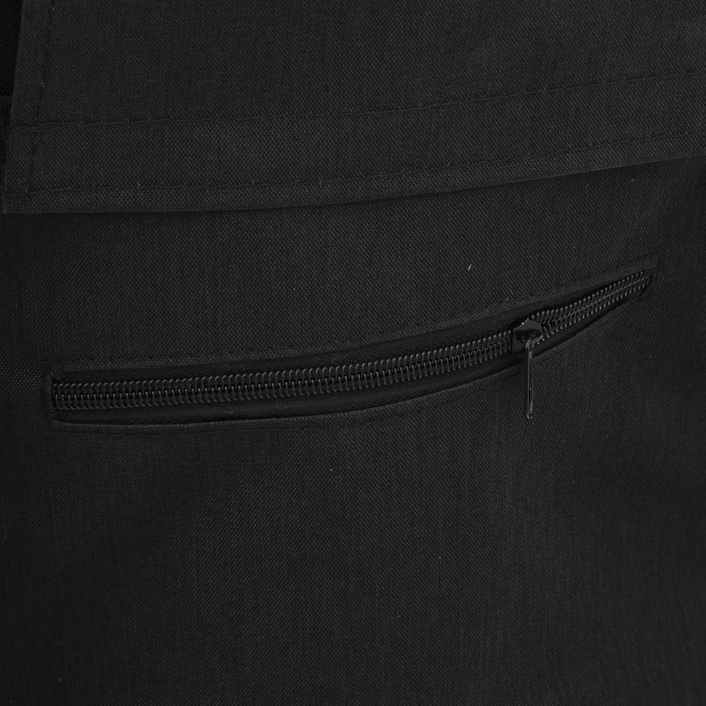 Wózek zakupowy na kółkach z pojemną komorą i kieszonkami