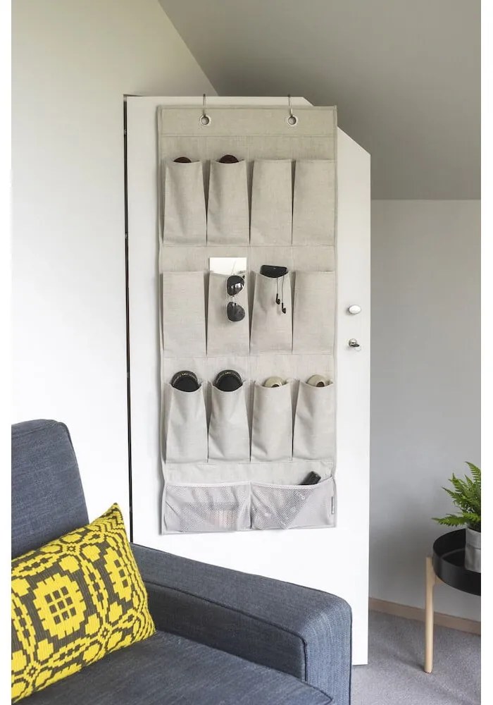 Wiszący tekstylny organizer do szafy – Bigso Box of Sweden