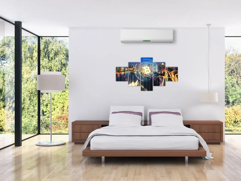 Obraz - Miasto Inwestycji (125x70 cm)