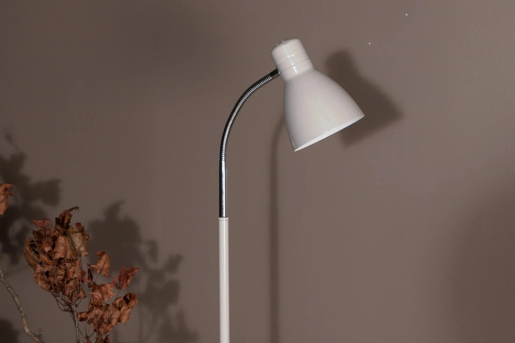 Beżowa lampa stojąca LINA, 150 cm