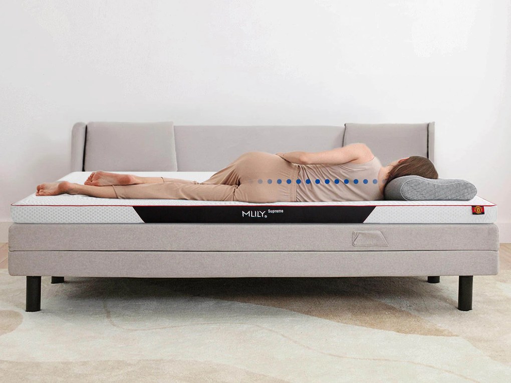 Materace Nawierzchniowy MLILY MANCHESTER SUPREME 7CM 160x200 cm