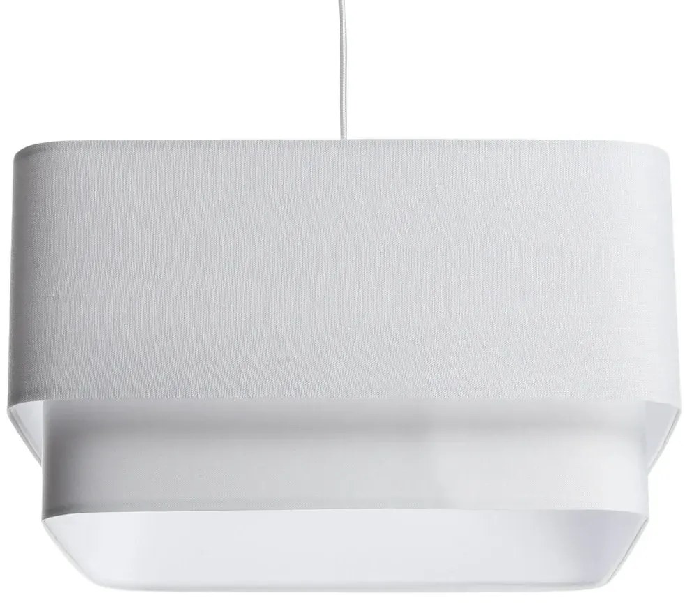 Lampa wisząca KWADRO DUO 010 51x47cm biała BPS KONCEPT