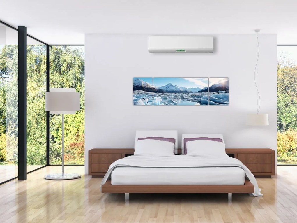 Obraz - Formacje lodowcowe (170x50 cm)