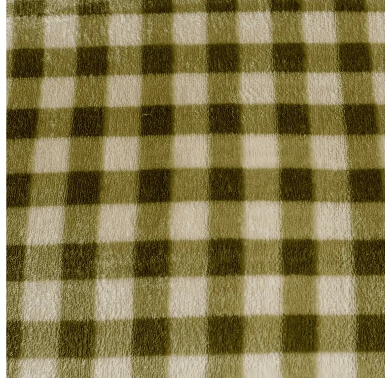 PrzytulneMieszkanie.pl PrzytulneMieszkanie.pl Pościel z mikropluszu KELVIO zielona Rozmiar pościeli: 70 x 90 cm | 140 x 200 cm