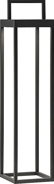 Latarnia solarna Soon, antracytowa, dioda LED 2,2 W, zasilana bateryjnie, IP54, wysokość 52,5 cm