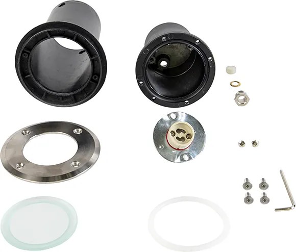 Oświetlenie zewnętrzne do wkopania stalowe 11cm IP67 - Basic Round