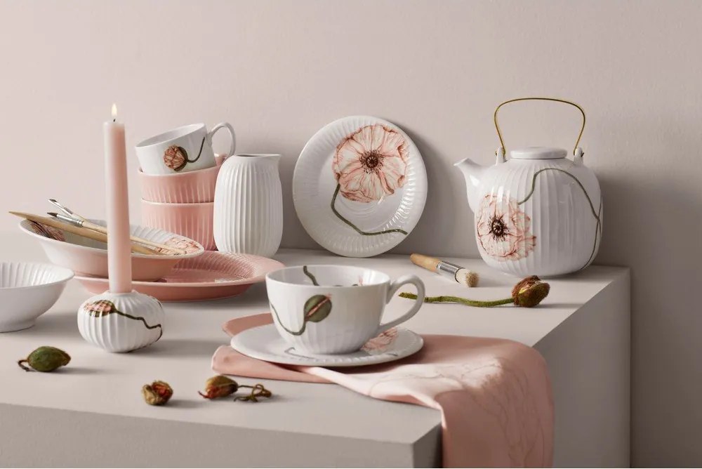 Biała porcelanowa filiżanka 380 ml Hammershøi Poppy – Kähler Design