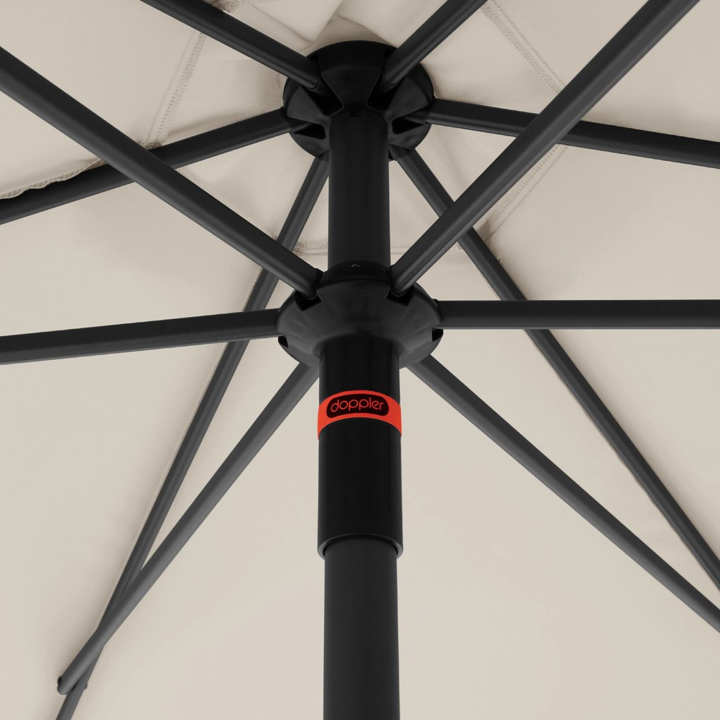 Doppler myZone Push Up parasol ogrodowy 300 cm beżowy