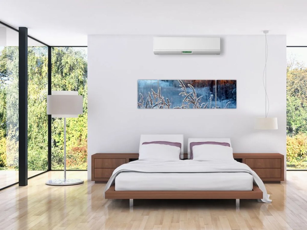 Obraz - Zimowa łąka (170x50 cm)