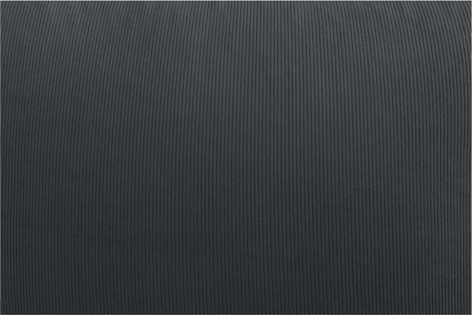 Ciemnoszary sztruksowy worek do siedzenia Lilibet – Bobochic Paris