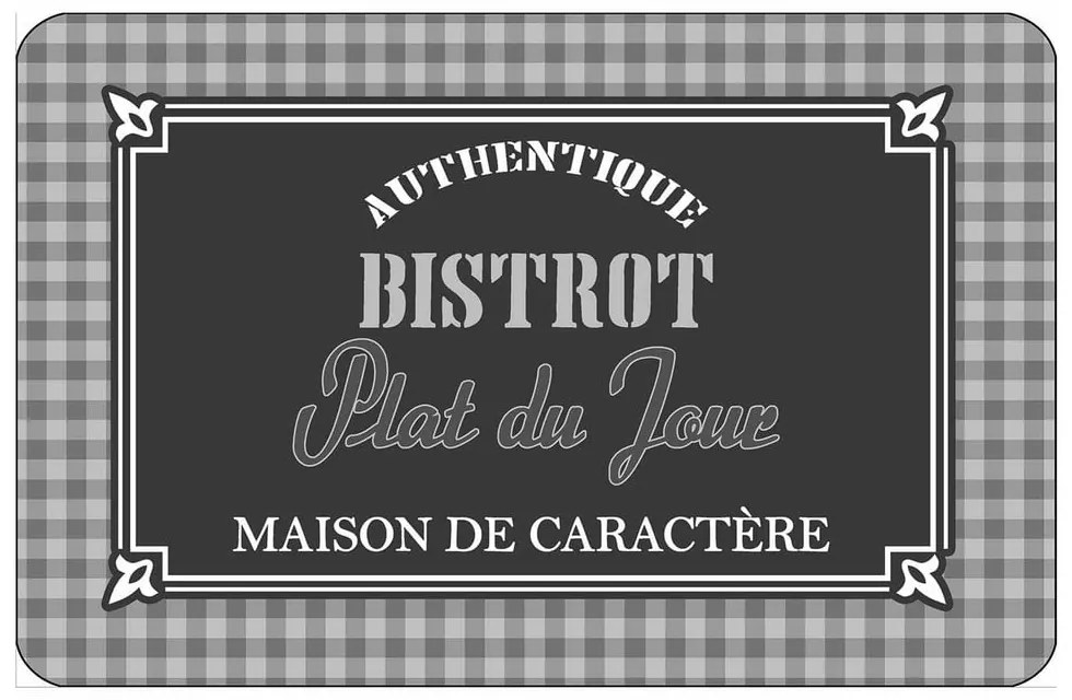 Mata stołowa 28.5x44 cm Plat du jour – douceur d'intérieur