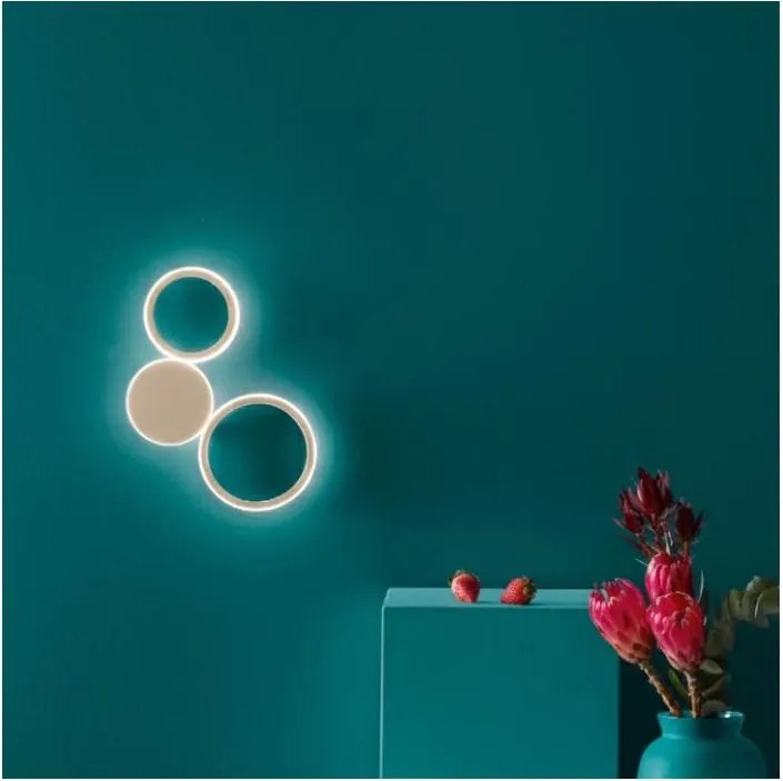 Ondaluce - LED kinkiet POIS LED/20W/230V złoty