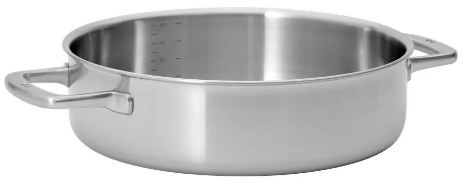 Głęboka patelnia z pokrywką ze stali nierdzewnej ø 28 cm Lucca 3.0 – FABINI