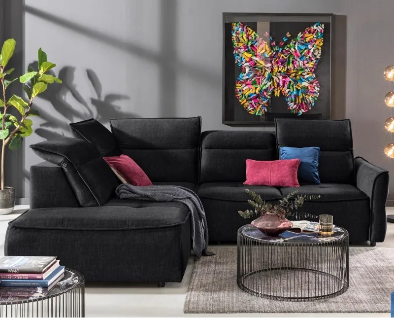 Narożnik MURILLO L z elektryczną regulacją siedziska WERSAL