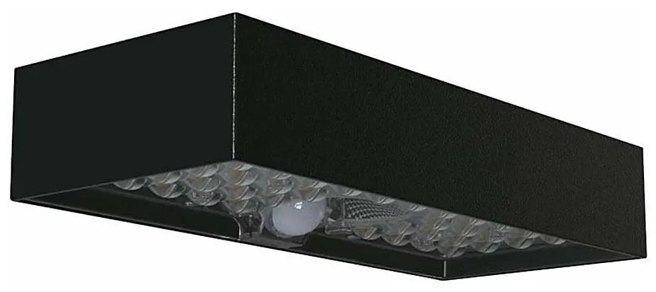 LED Kinkiet solarny z czujnikiem LED/6W/3,7V IP65 4000K 3000 mAh czarny