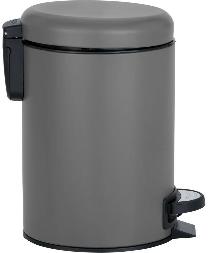 Wenko Kosz na śmieci z pedałem Leman 3 l, szary, 3 l