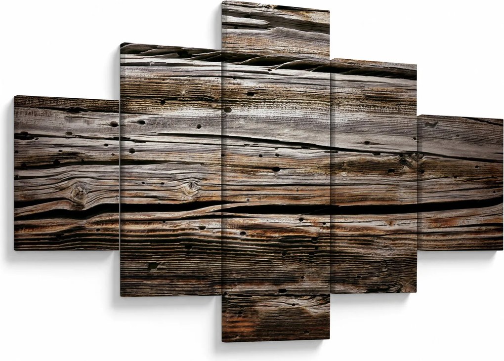 Obraz - drewno sezonowe (125x70 cm)