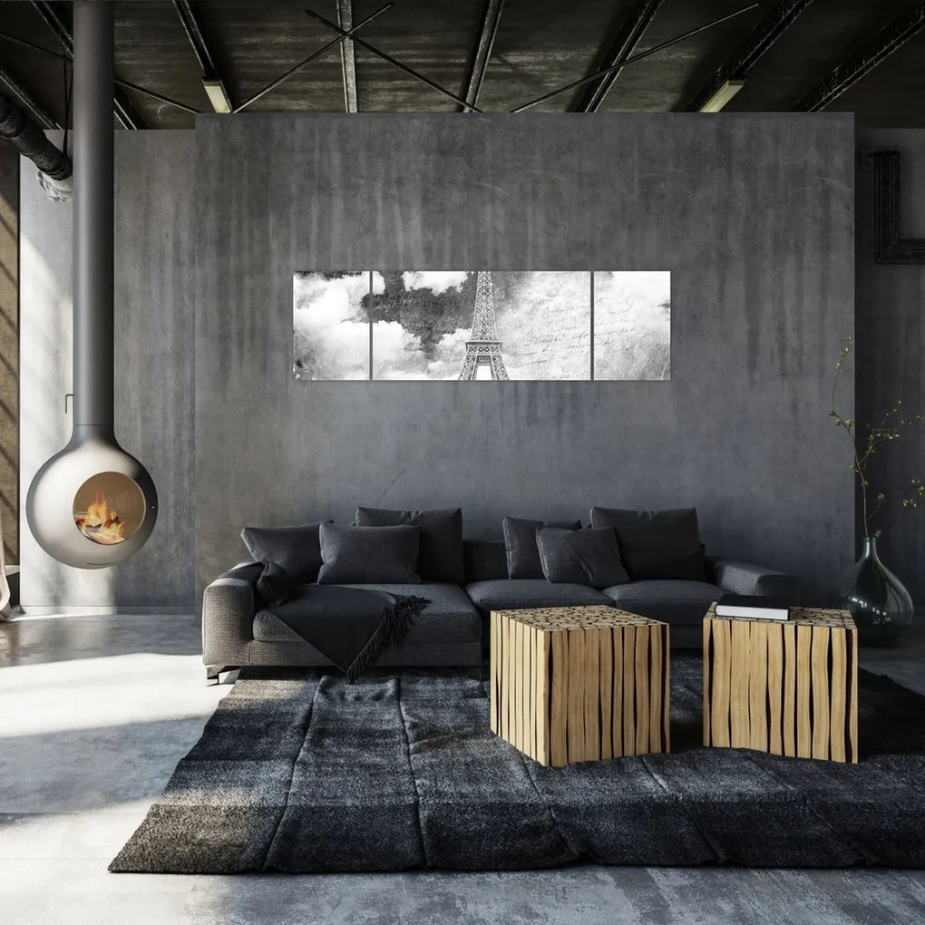 Obraz - Vintage pocztówka miasta N⁰3 (170x50 cm)