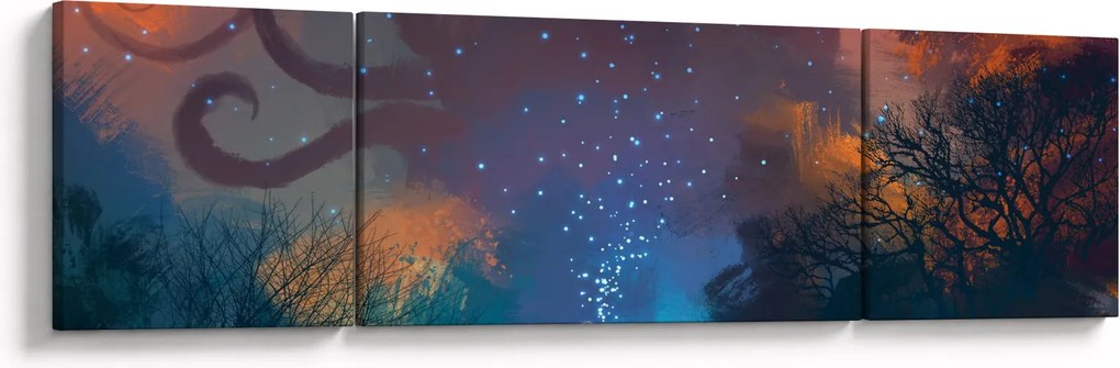 Obraz - Czarujący czarodziej (170x50 cm)