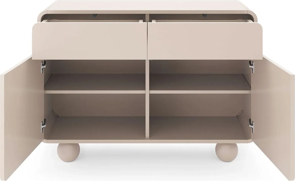 Kaszmirowa komoda z szufladami H8-W39