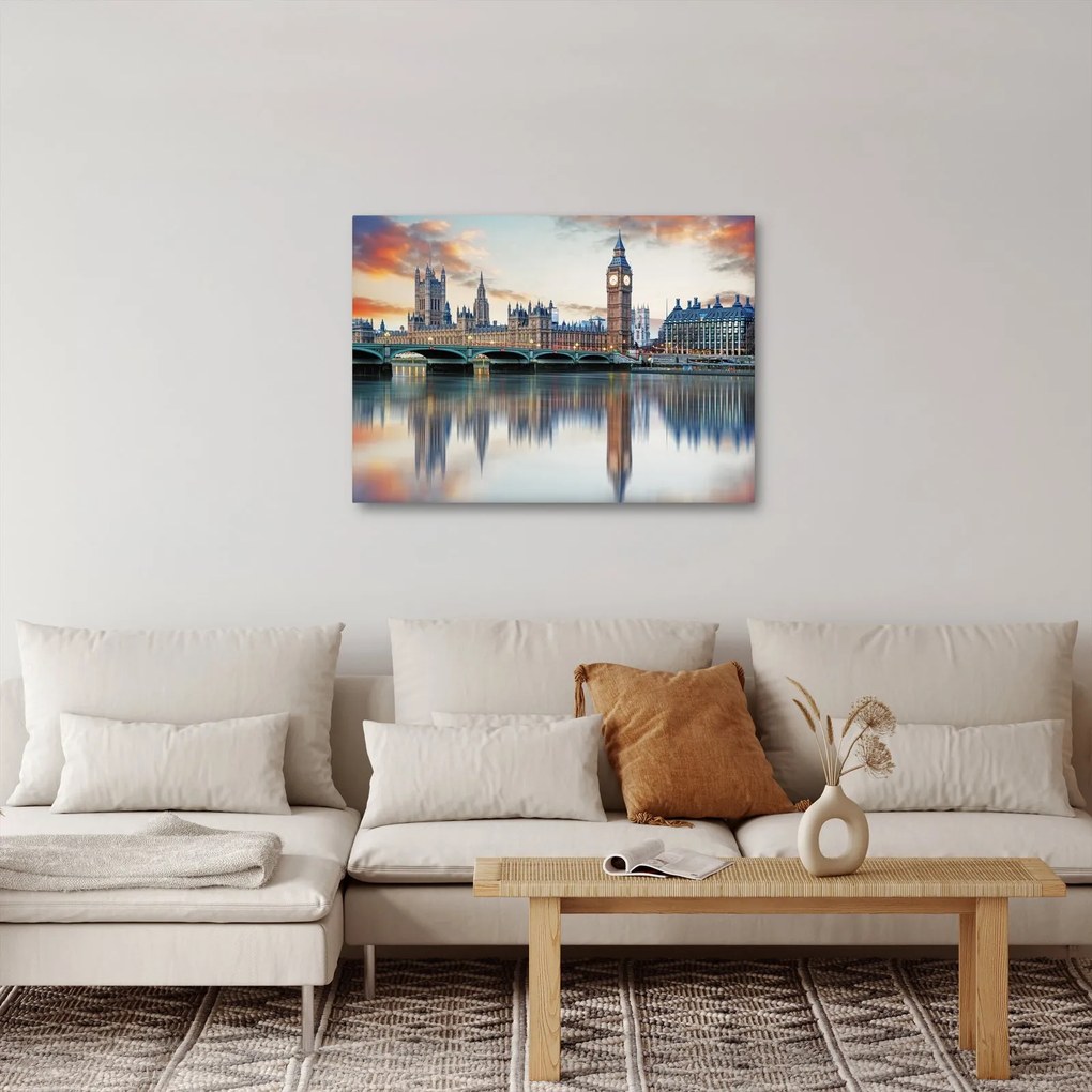 Obraz - Houses of Parliament w Londynie (70x50 cm)