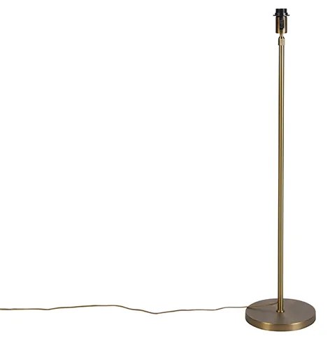 Lampa stojąca w stylu vintage, regulowana, brązowa - Parte ArtDeco Oswietlenie wewnetrzne