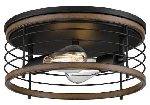 Westinghouse 61250 - Plafon ACKTON 2xE27/60W/230V barnwood