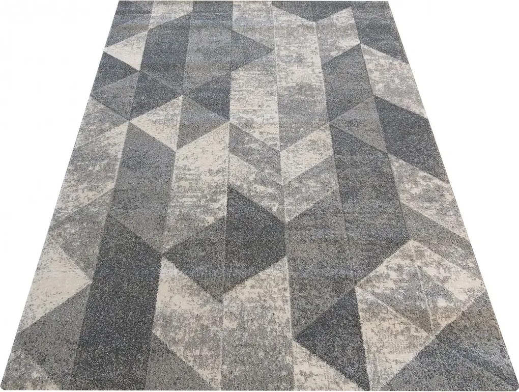 Szary dywan w geometryczne wzory C1-C42