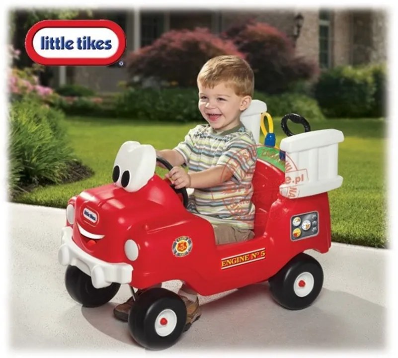Little tikes jeździk straż pożarna z pompką