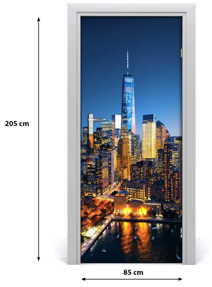 Fototapeta samoprzylepna na drzwi New York Miasto
