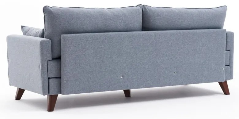 Jasnoniebieska rozkładana sofa 208 cm Bella – Balcab Home