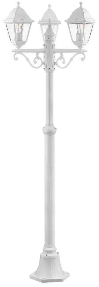 Brilliant - Lampa zewnętrzna NISSIE 3xE27/60W/230V IP44 biała