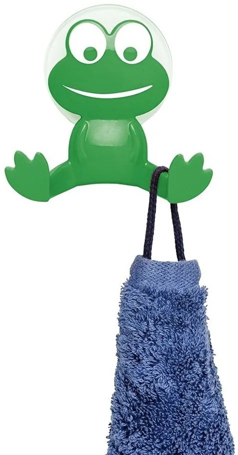 Uniwersalny haczyk FROG na przyssawkę, wieszak, WENKO