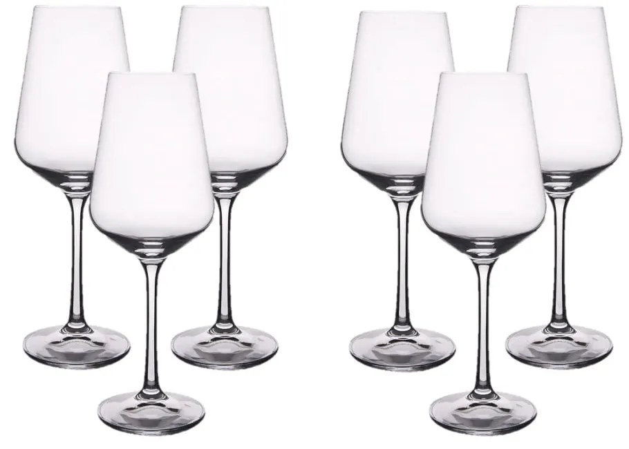 Kieliszki do wina zestaw 6 szt. 250 ml Sandra – Orion