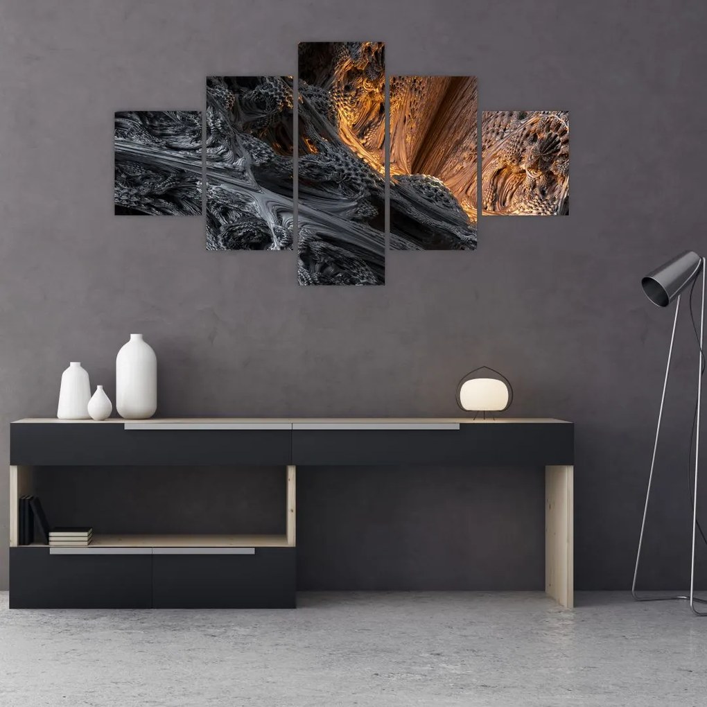 Obraz - Spojrzenie do środka (125x70 cm)