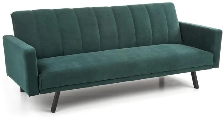 Ciemnozielona sofa rozkładana TROMSO