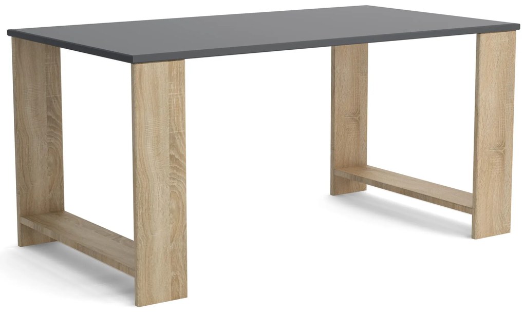Stolik kawowy Ława Stół 90 cm MORI Dąb Sonoma/Antracyt