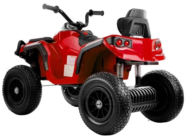 Quad na akumulator bdm0906 pompowane koła czerwony