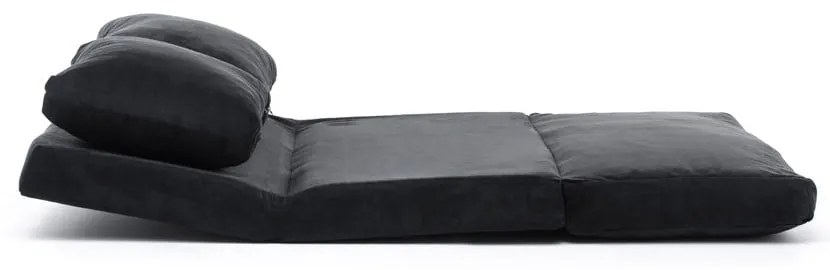 Czarna rozkładana sofa 120 cm Taida – Balcab Home