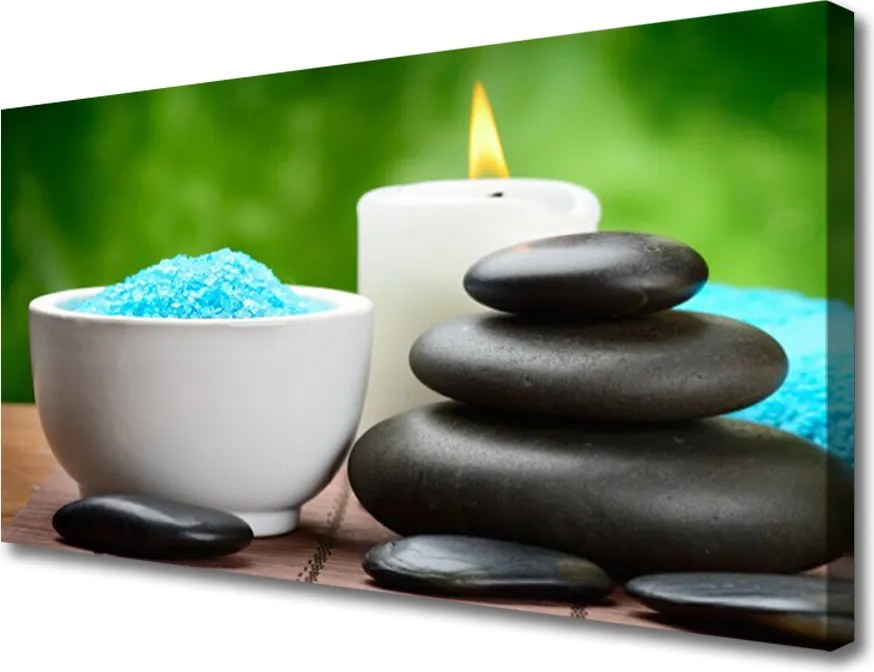 Fotoobraz na płótnie Relaksująca Kompozycja z Solą
