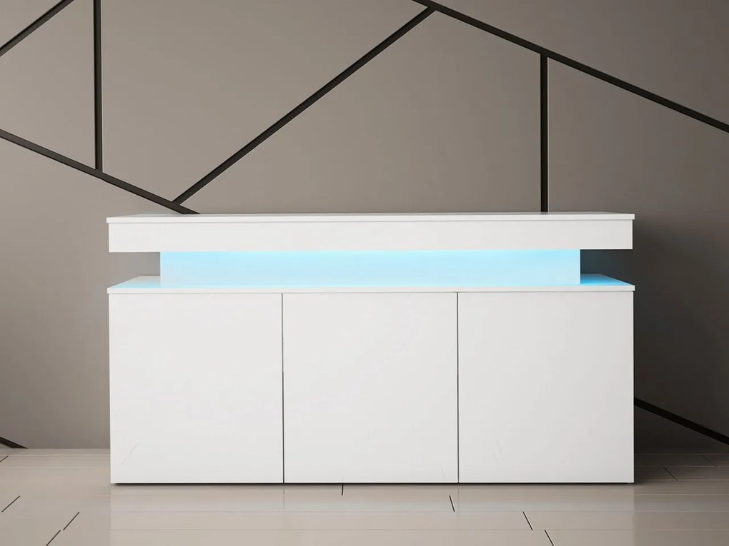 Komoda Lestirola 3D 160 z oświetleniem LED