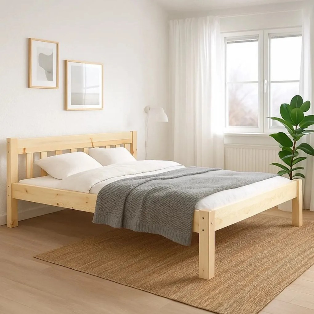 Łóżko sosnowe Pino