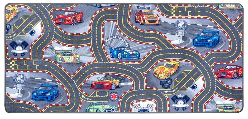 Chodnik dziecięcy Hanse Home Play Race Track, 90x200 cm