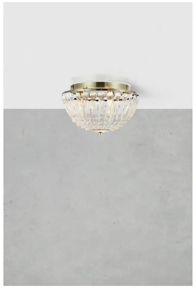 Lampa sufitowa w kolorze mosiądzu Estelle – Markslöjd