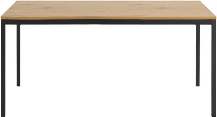 Nierozkładany stół loftowy do jadalni Seaford 160x80