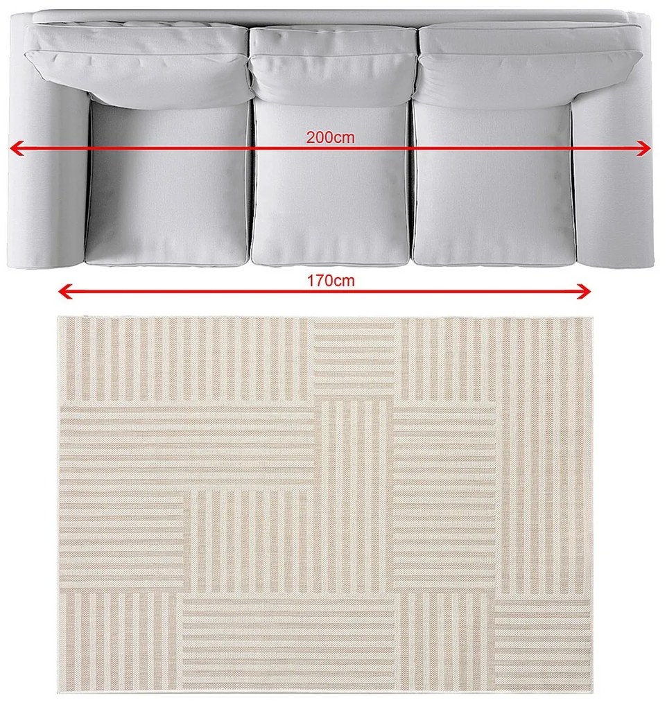 Dywan Mellow Beige II 120x170 cm