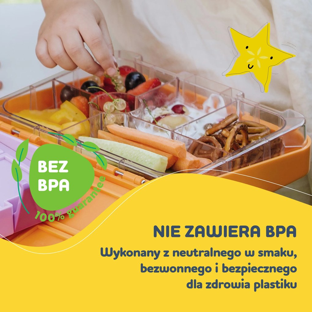 Klarstein Schmatzfatz junior śniadaniówka z komorami