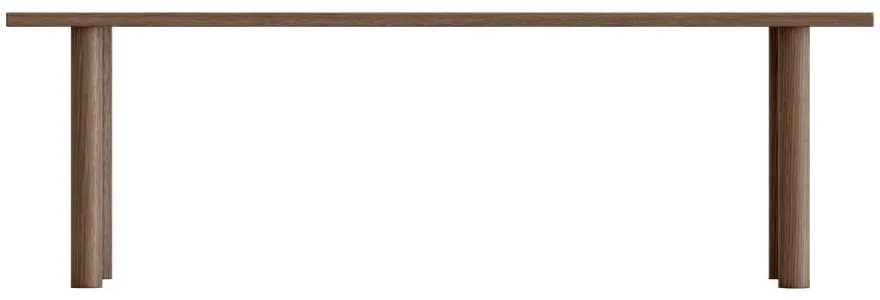 Brązowy element do modułowych regałów w dekorze dębu 110x35 cm Stories – UMAGE