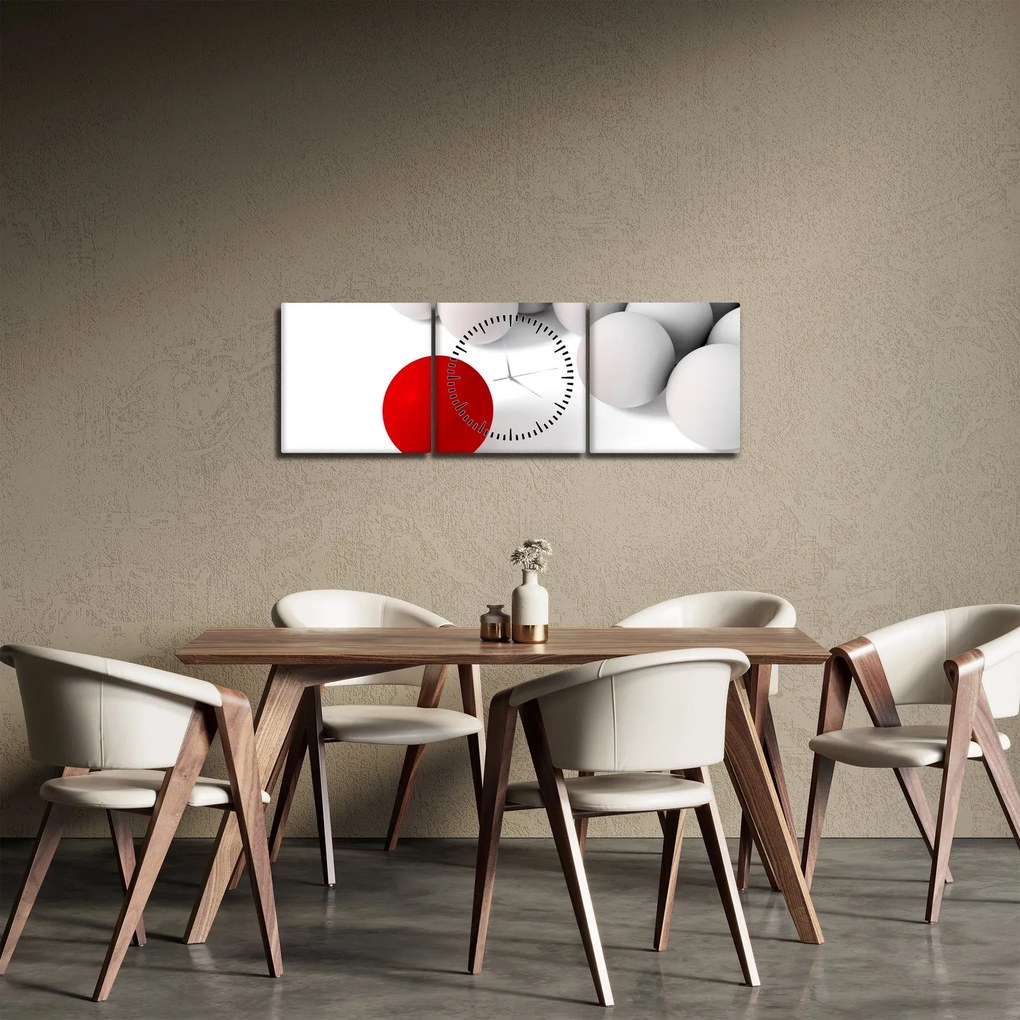 Obraz kuli (z zegarem) (90x30 cm)