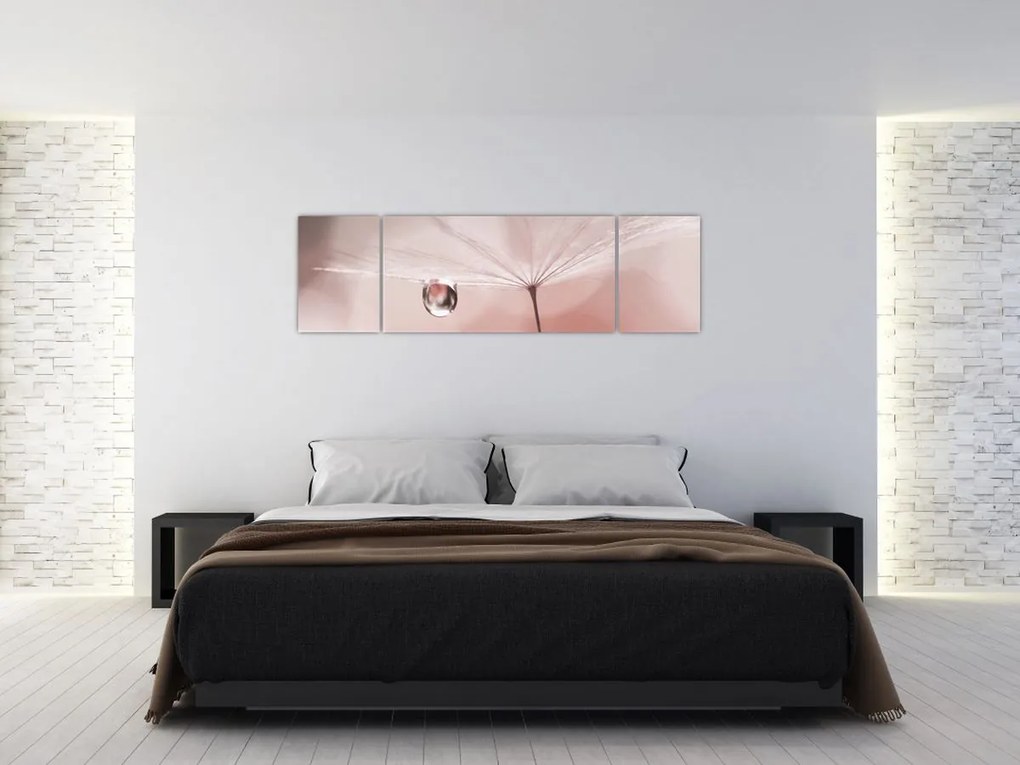 Obraz - Kropla rosy (170x50 cm)